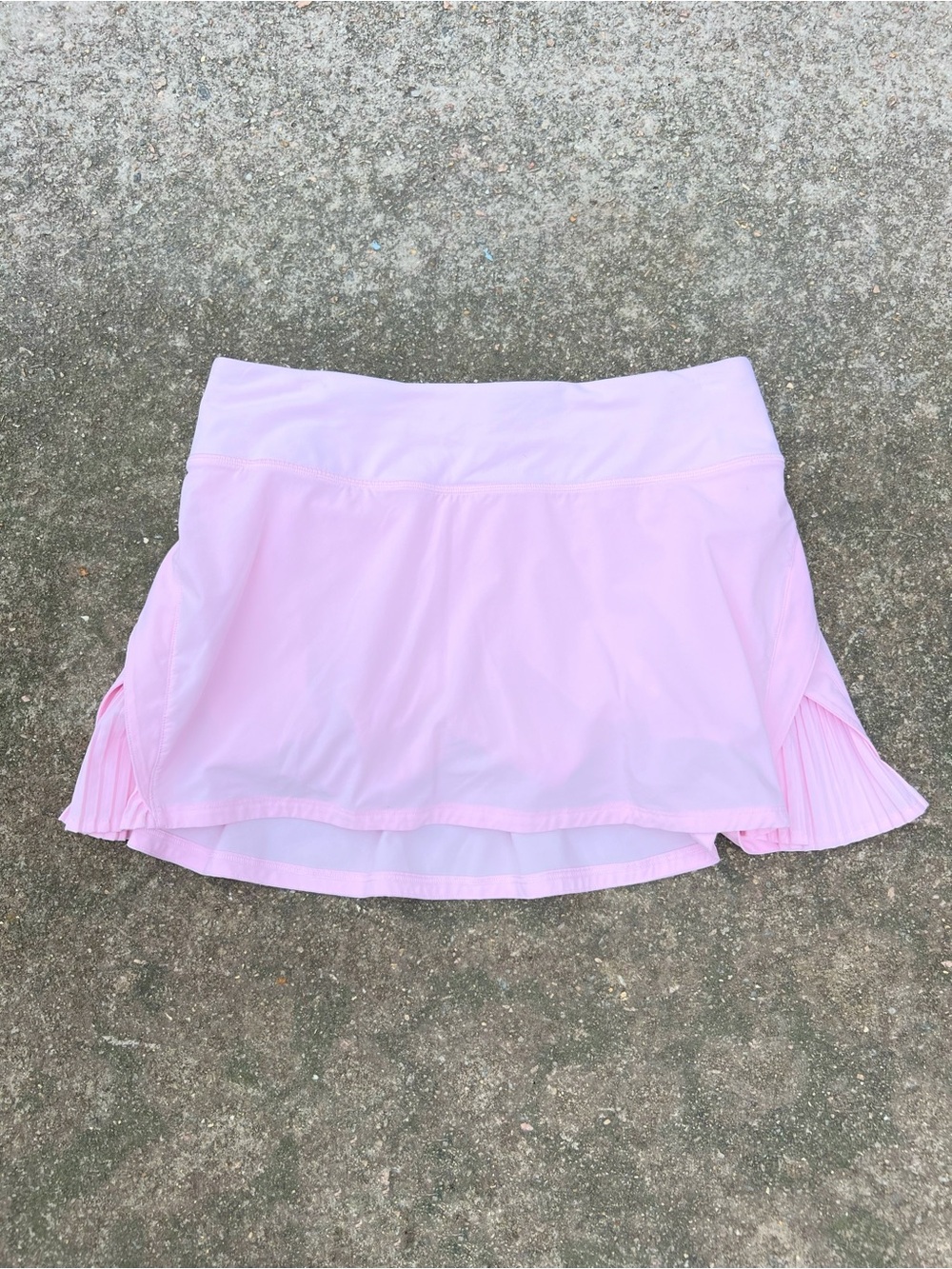 Lululemon Play Off The Pleats 13” Tennis Skirt Pearl Pink Pastel Baby Pink 6
